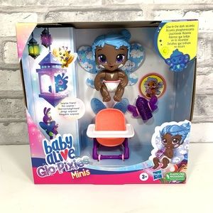 Baby Alive Glo Pixies Minis - Sky Breeze - Kids Christmas Birthday Toys